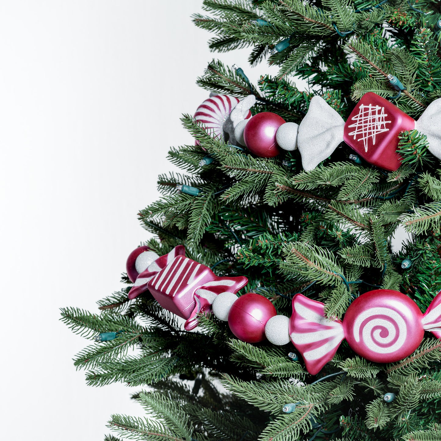 Pink Mixed Candy Garland- 6ft