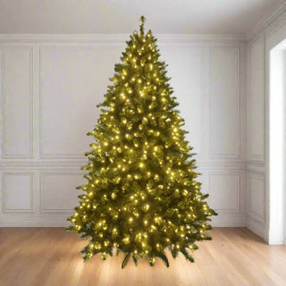 Joy By 7.5' Dunmere Christmas tree with 700 Warm White LED lights - Joy By