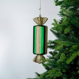 Matte Green & Champagne Bob - Bon Ornament - Joy By