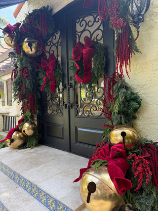 Classic Christmas Bells Front Door Recipe - Joy By
