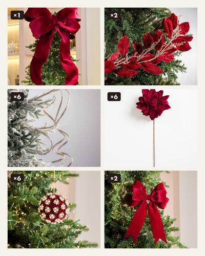 The Burgundy Tree Set