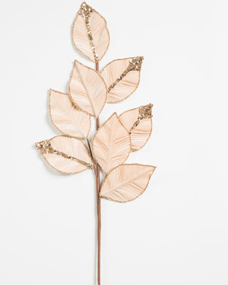The Mocha Tree Set: Champagne Velvet Leaf Pick