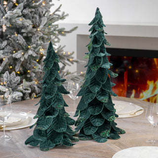 Emerald Leaf Conical Tree Green / 50cm (Length)