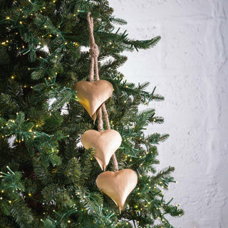 Heart String Bell Gold