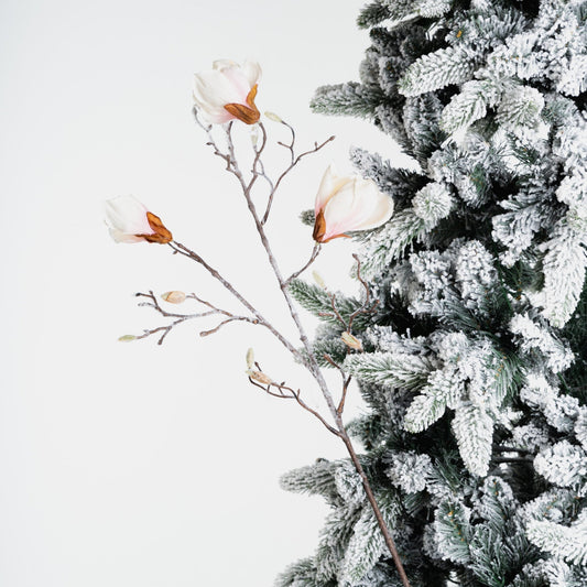 34" Faux White Magnolia - Joy By
