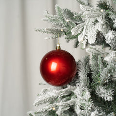 JOYBY Shiny Red Ball Ornament