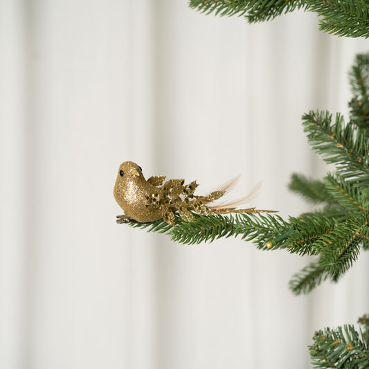 JOYBY Dainty Bird Clip On Christmas Ornament