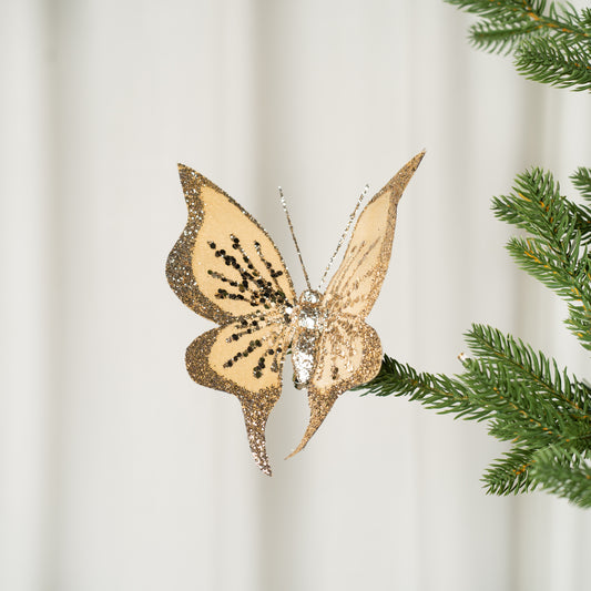 JOYBY Butterfly with Glitter Piping Ornamenr