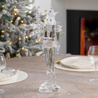 Acrylic Nutcracker Tabletop - Joy By