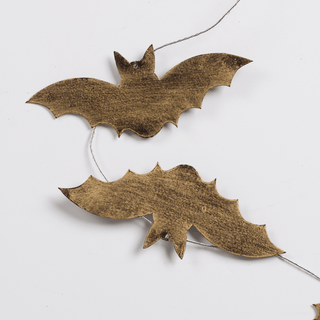 Antique Gold Bats Metal Garland - Joy By