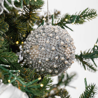 Ball With Pearl And Crystal - Joy By