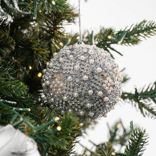 Ball With Pearl And Crystal - Joy By