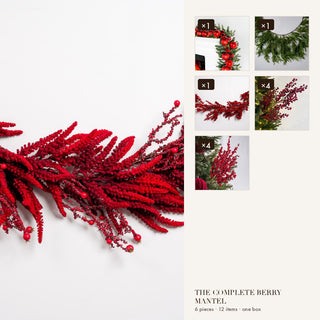 The Complete Berry Mantel set contents