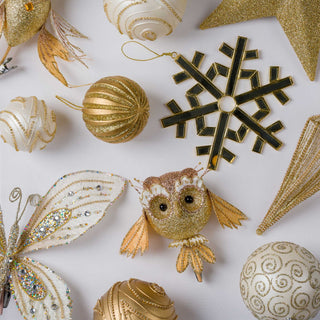 Big Glass Snowflake - Joy By