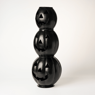 Black Metal Pumpkin Tabletop - Joy By