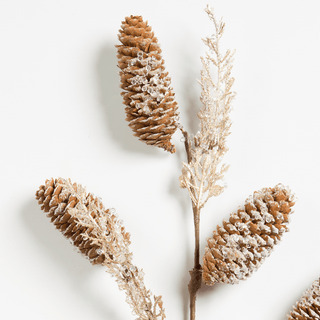 Brown Leafy Botanical Pick - Joy By