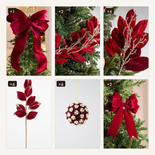 The Burgundy Tree Set, Complete Set contents