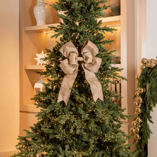 Burlap Bow 18" - Joy By