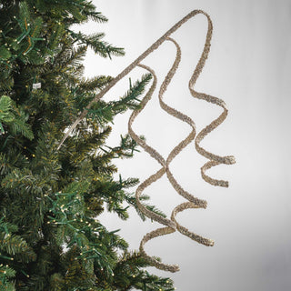 Champagne Chunky Glitter Twirl Pick - Joy By