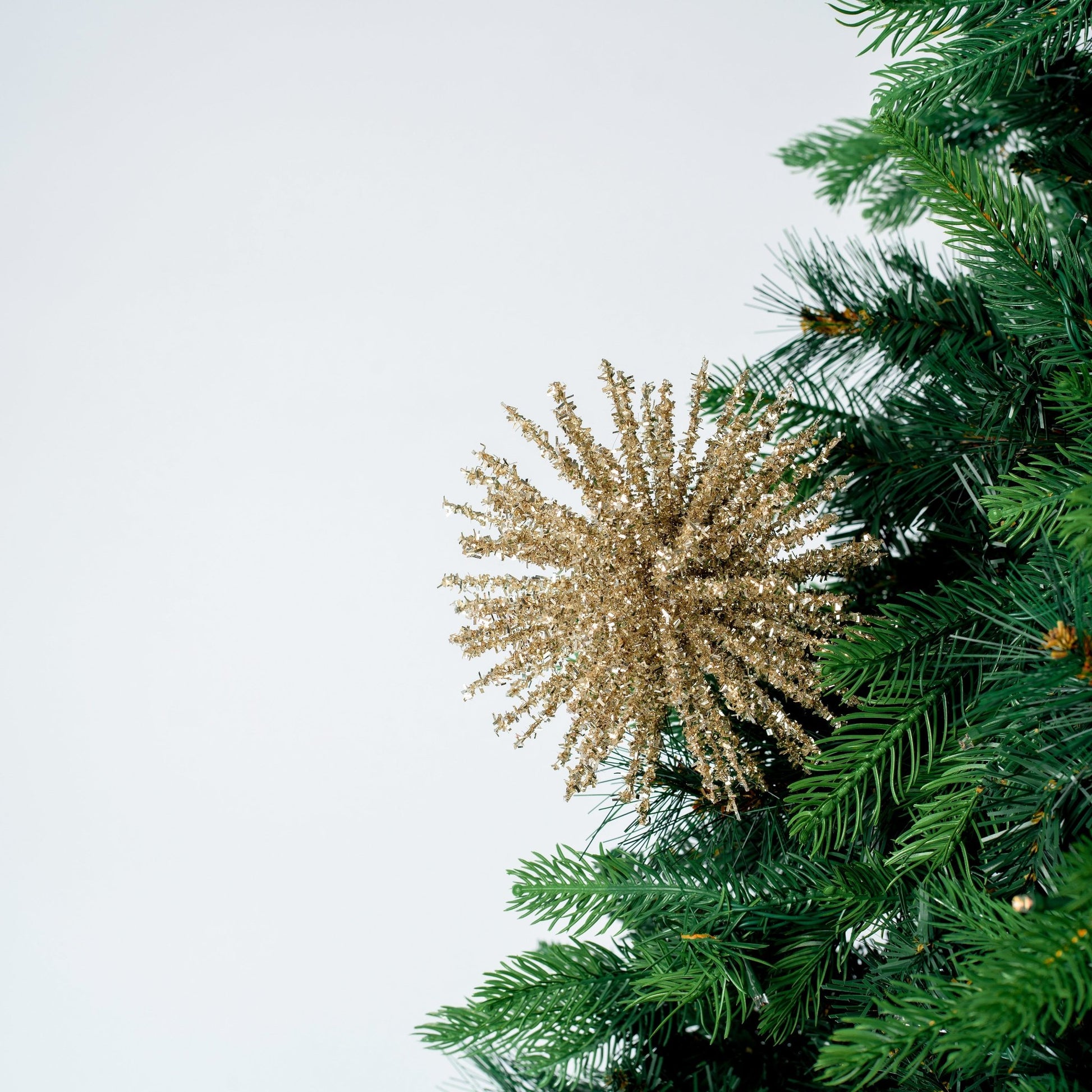 Champagne Glitter Dandelion Pick - Joy By