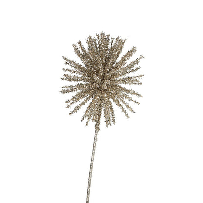 Champagne Glitter Dandelion Pick - Joy By