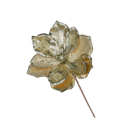 Champagne Magnolia Flower Pick - Joy By