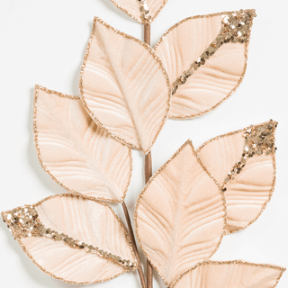 Champagne Velvet Leaf Pick - Joy By