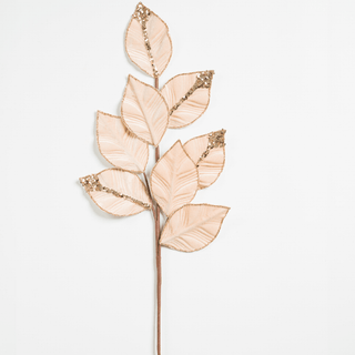 Champagne Velvet Leaf Pick - Joy By
