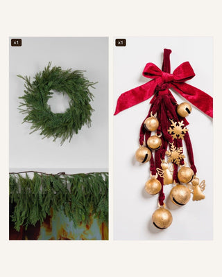 Christmas Wreath Set - Joy By