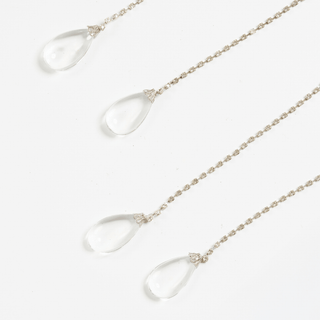 Clear Crystal Stem Pick - Joy By