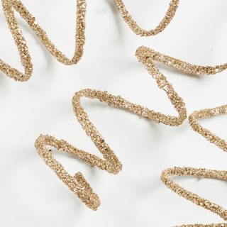Dainty Twirl Pick in Champagne Glitter - Joy By