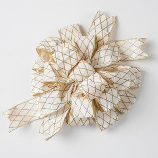 Diamond Lattice Pre - made Decorative Bow - Joy By