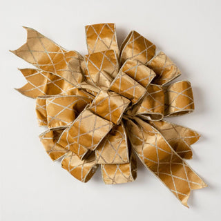 Diamond Lattice Pre - made Decorative Bow - Joy By