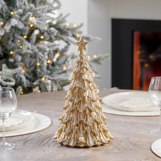 Festive Acanthus Tree With Pearls - Joy By