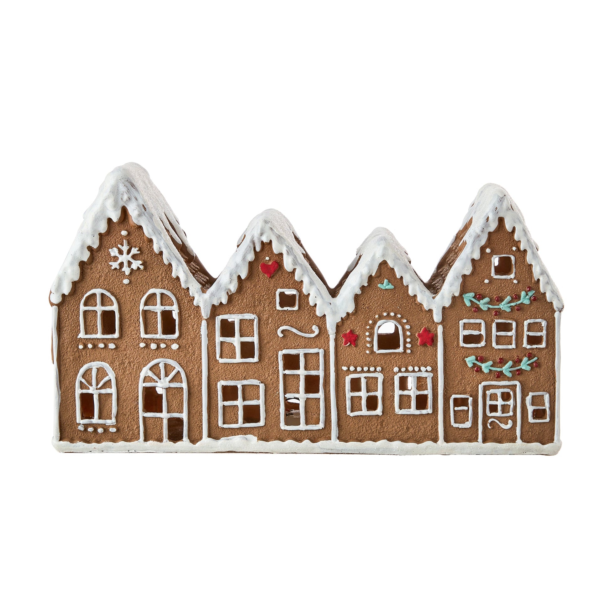 Gingerbread Village with Led Light - Joy By