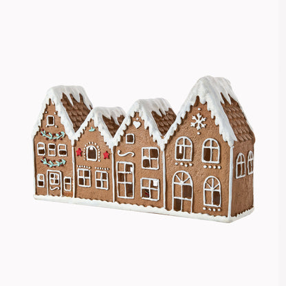 Gingerbread Village with Led Light - Joy By