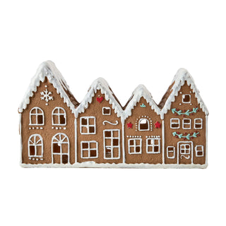 Gingerbread Village with Led Light - Joy By