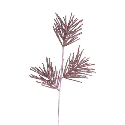 Glitter Tri - Branch Foliage Pick - Joy By