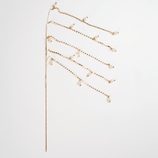 Gold Decorative Pick with Adorned Tassles - Joy By