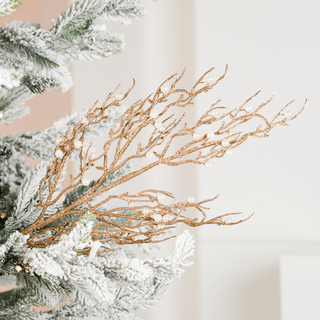Gold Decorative Pick with Dynamic Adorned Stems - Joy By