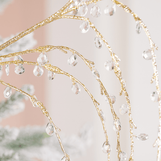 Gold Decorative Pick with Organic Stems - Joy By