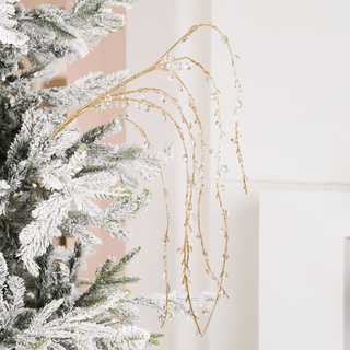 Gold Decorative Pick with Organic Stems - Joy By