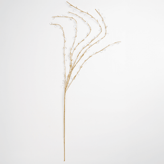 Gold Decorative Pick with Organic Stems - Joy By
