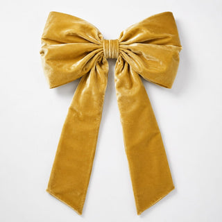 Gold Oversized Outdoor Bow - Joy By