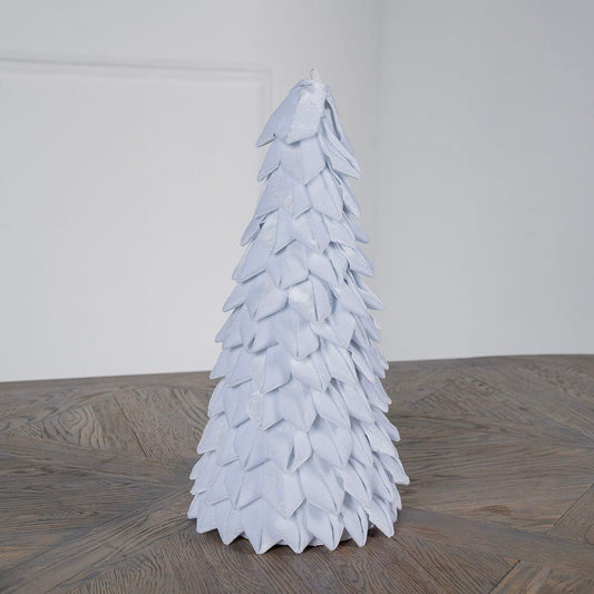 Ivory Velvet Tree Tabletop - Joy By