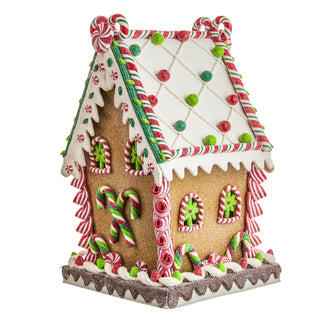 Large Gingerbread House with LED Light - Joy By