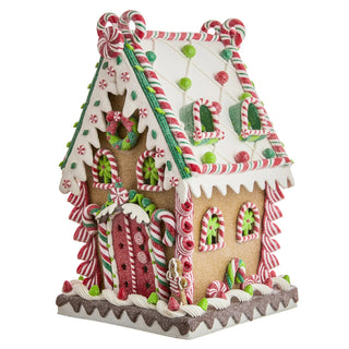 Large Gingerbread House with LED Light - Joy By