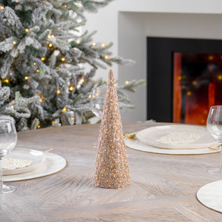 Metallic Flower And Lace Tabletop - Joy By