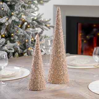 Metallic Flower And Lace Tabletop - Joy By