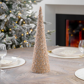 Metallic Flower And Lace Tabletop - Joy By